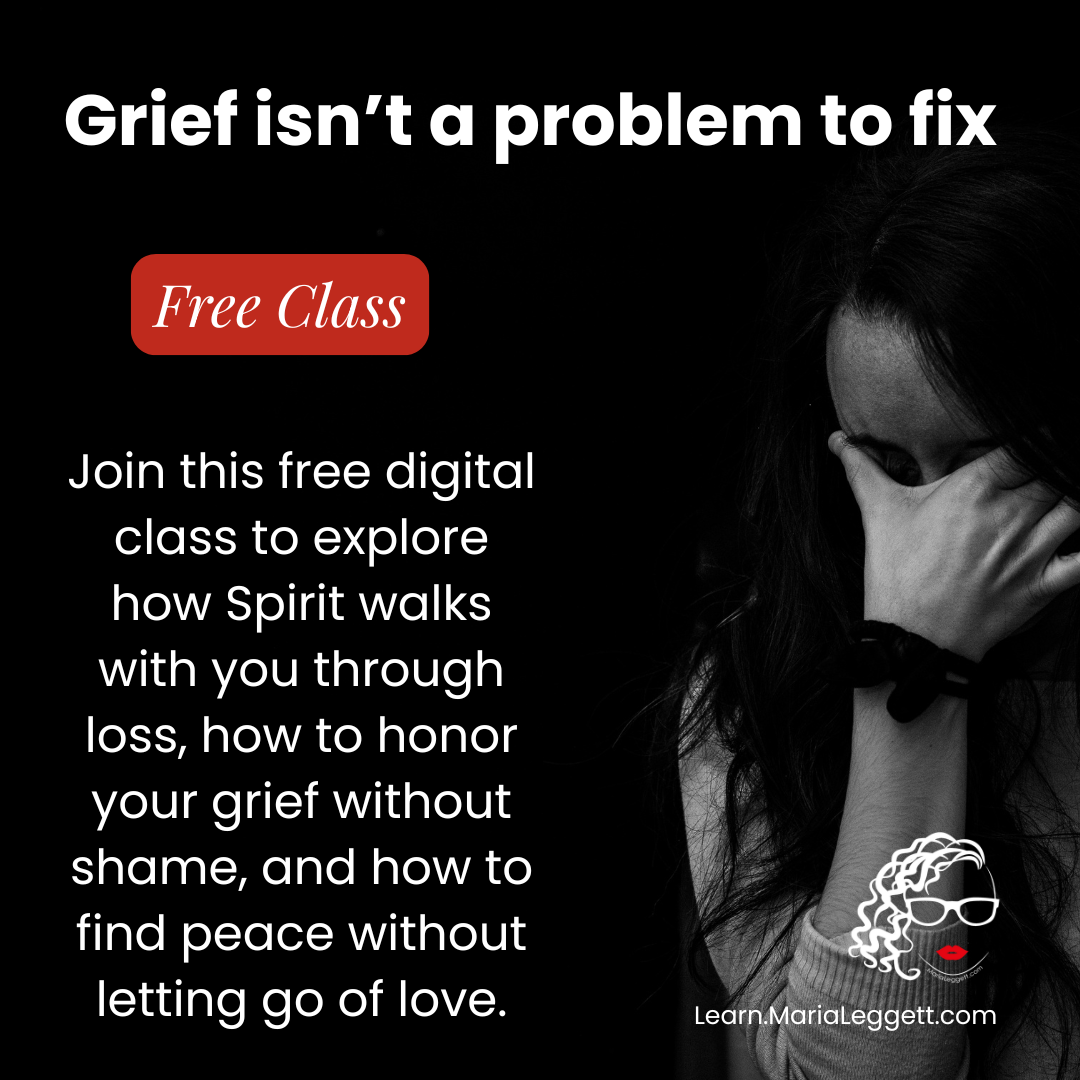Grief Isn't a Problem to Fix