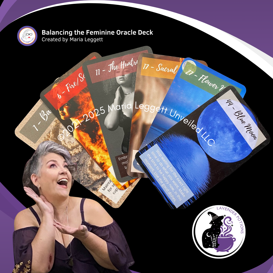 Balancing the Feminine Oracle Deck