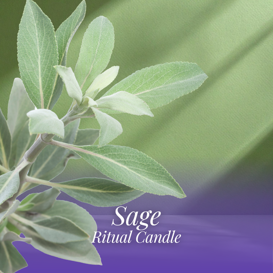 Sage Ritual Candle